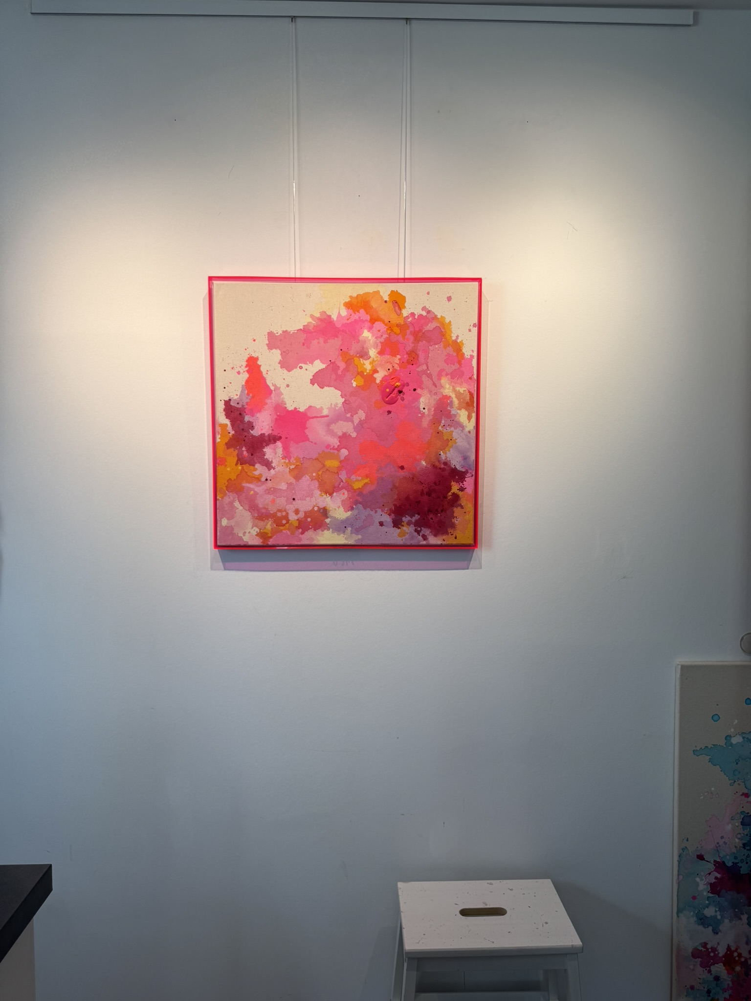 Akkorde - Gleichzeitigkeit, 2026, Acryl auf roher Baumwollleinwand, Ansicht 8